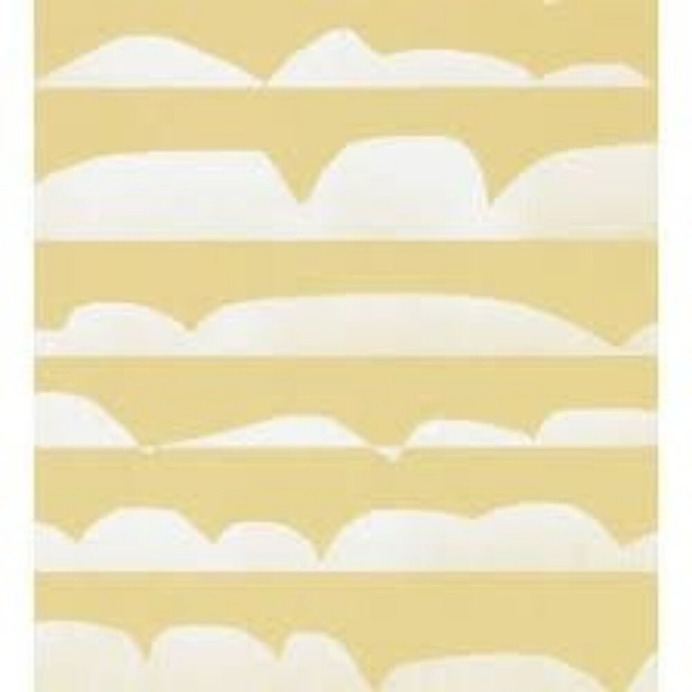 NEW Scion Haiku Wallpaper Honey Yellow NZAW112012 Whimsical Scandinavial Bright